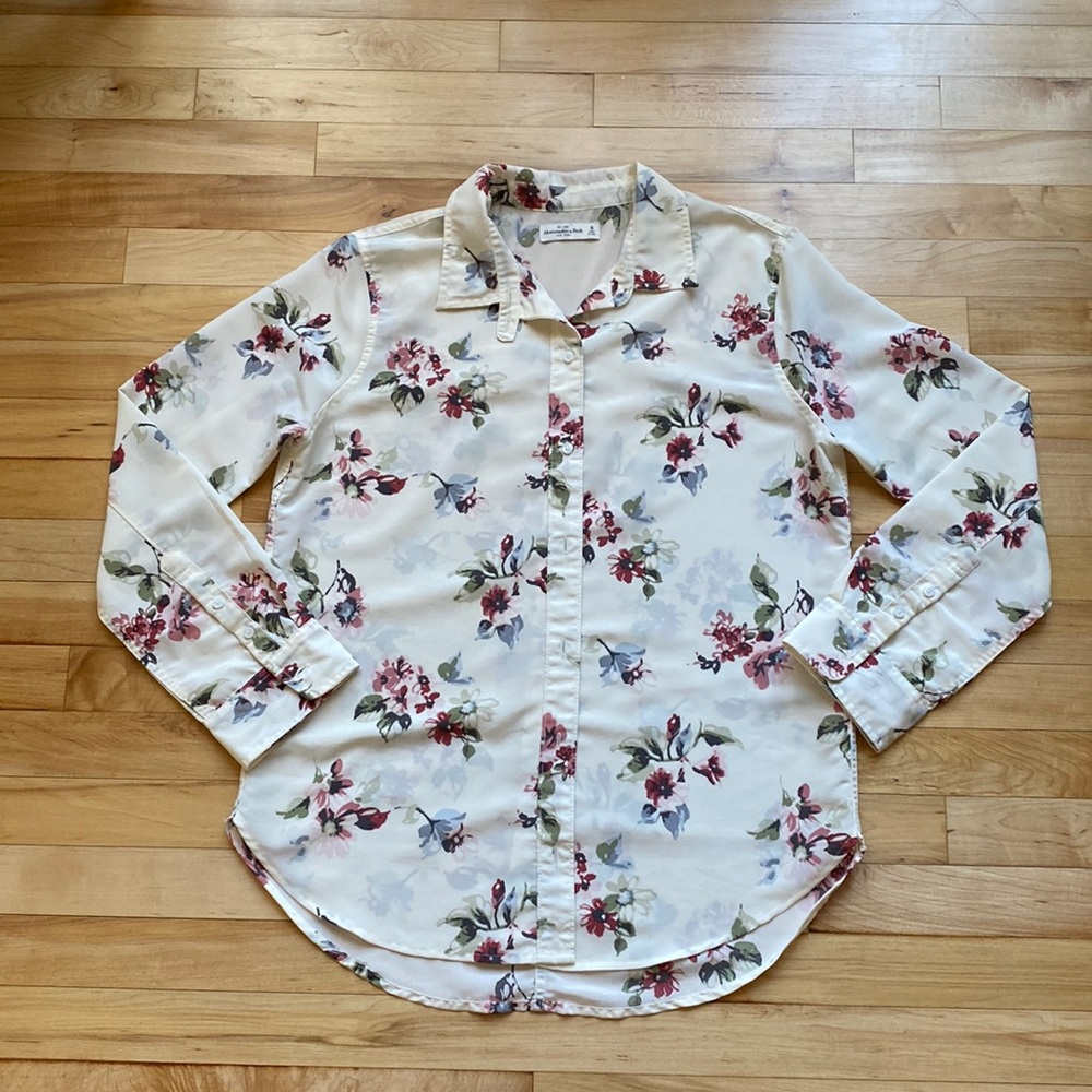 A&F button down shirt